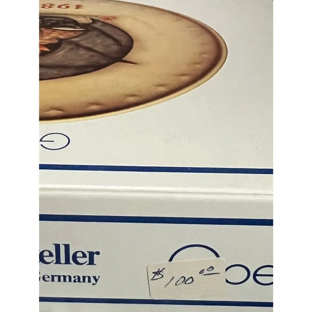 1981 M.J. Hummel Annual Plate 1981 New In Box